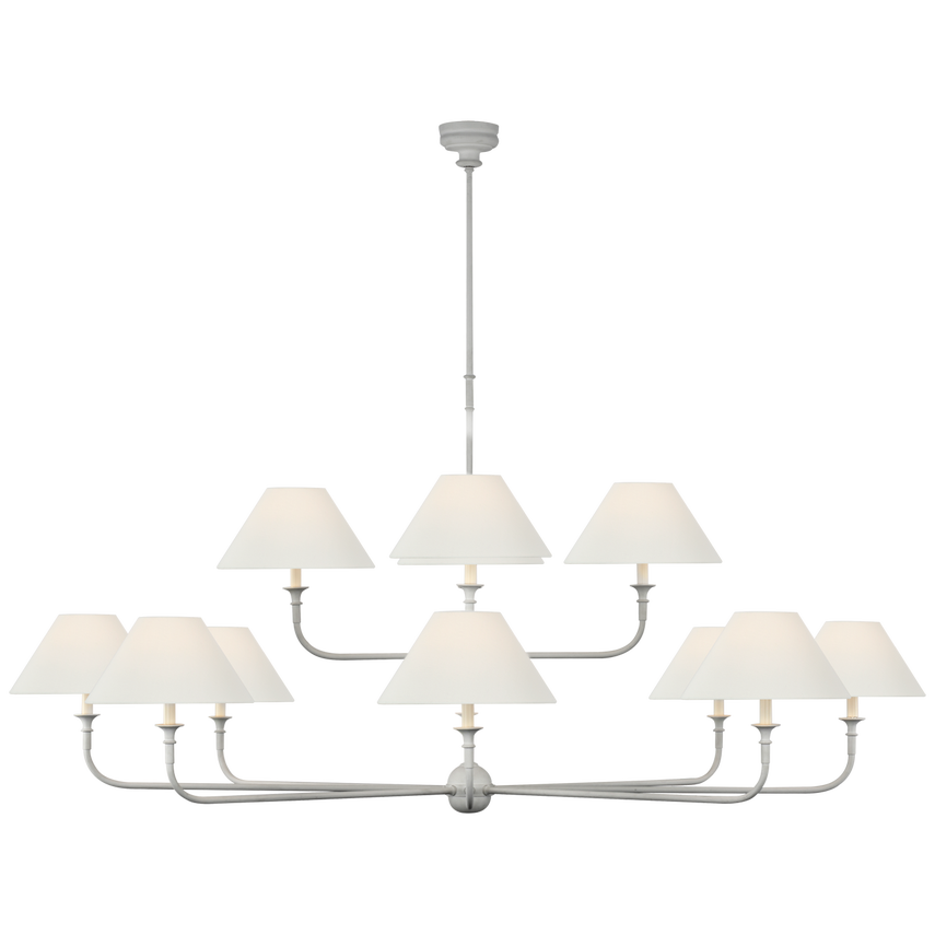 Lilou Oversized Two Tier Chandelier