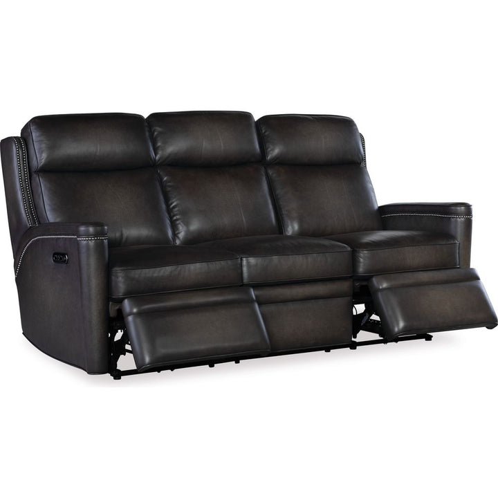 Hamilton Power Sofa with Power Headrest - Grey