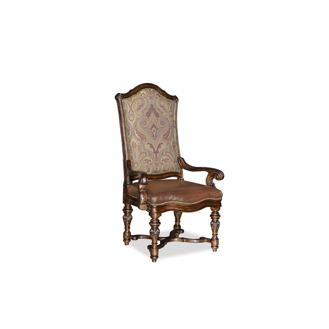 Valencia Arm Chair (Purchase in qty of 2 required, priced individually) - Brown, Beige