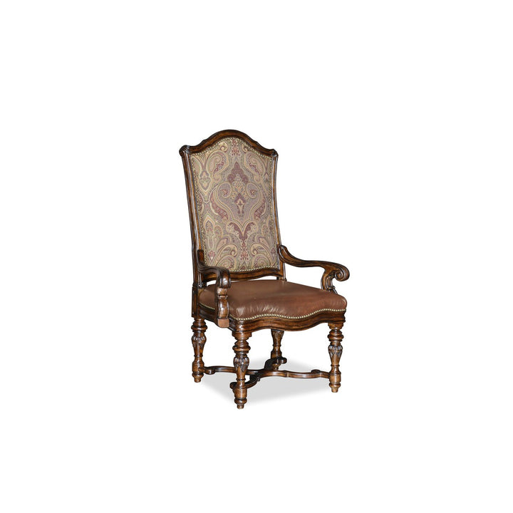 Valencia Arm Chair (Purchase in qty of 2 required, priced individually) - Brown, Beige