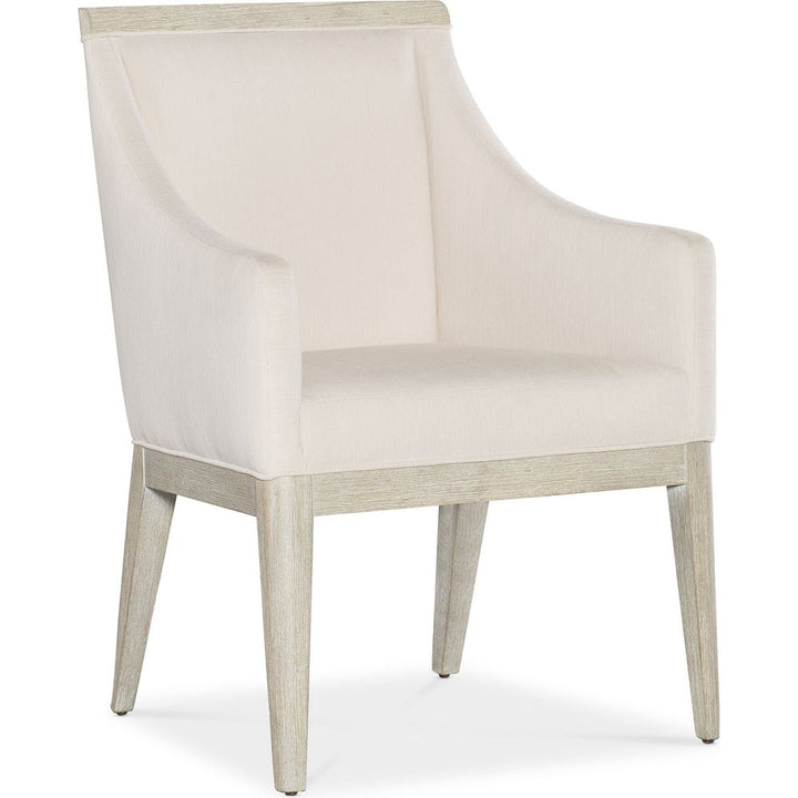 Dining Chairs Modern Mood Upholstered Arm Chair - Light Wood