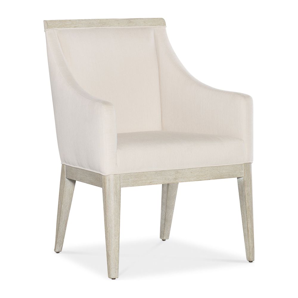 Dining Chairs Pulse Upholstered Arm Chair - Light Wood