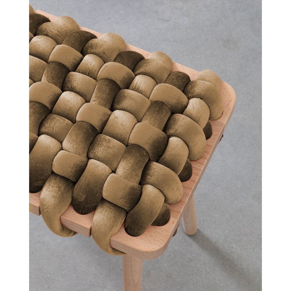 Stools & Ottomans Truflle Velvet Woven Stool