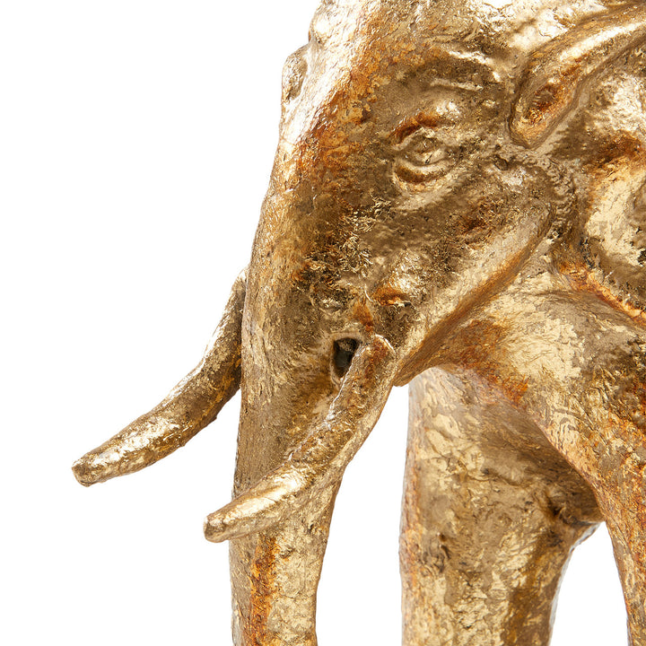 Tusker Statue, Gold Leaf