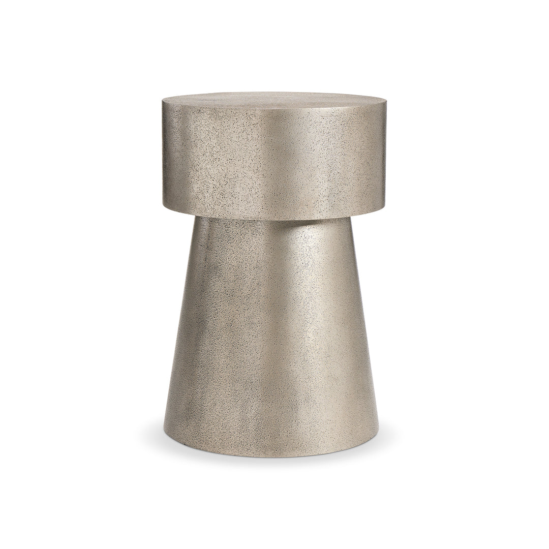 Linea Metal Round Side Table