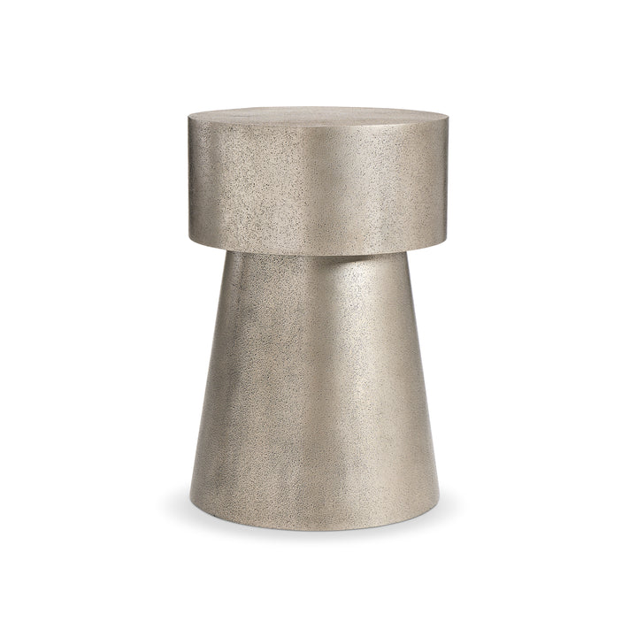 Linea Metal Round Side Table