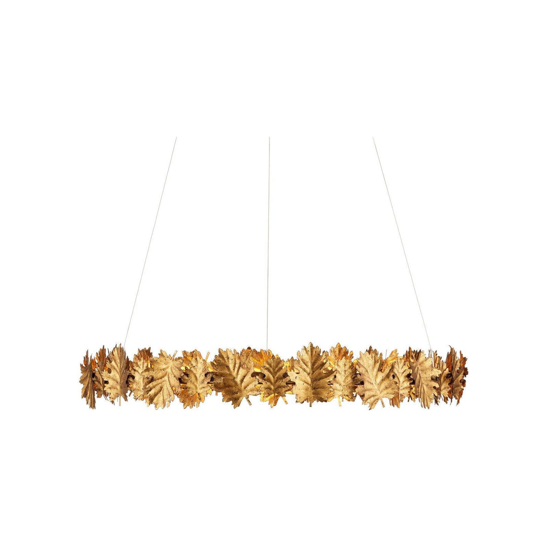 English Oak Chandelier