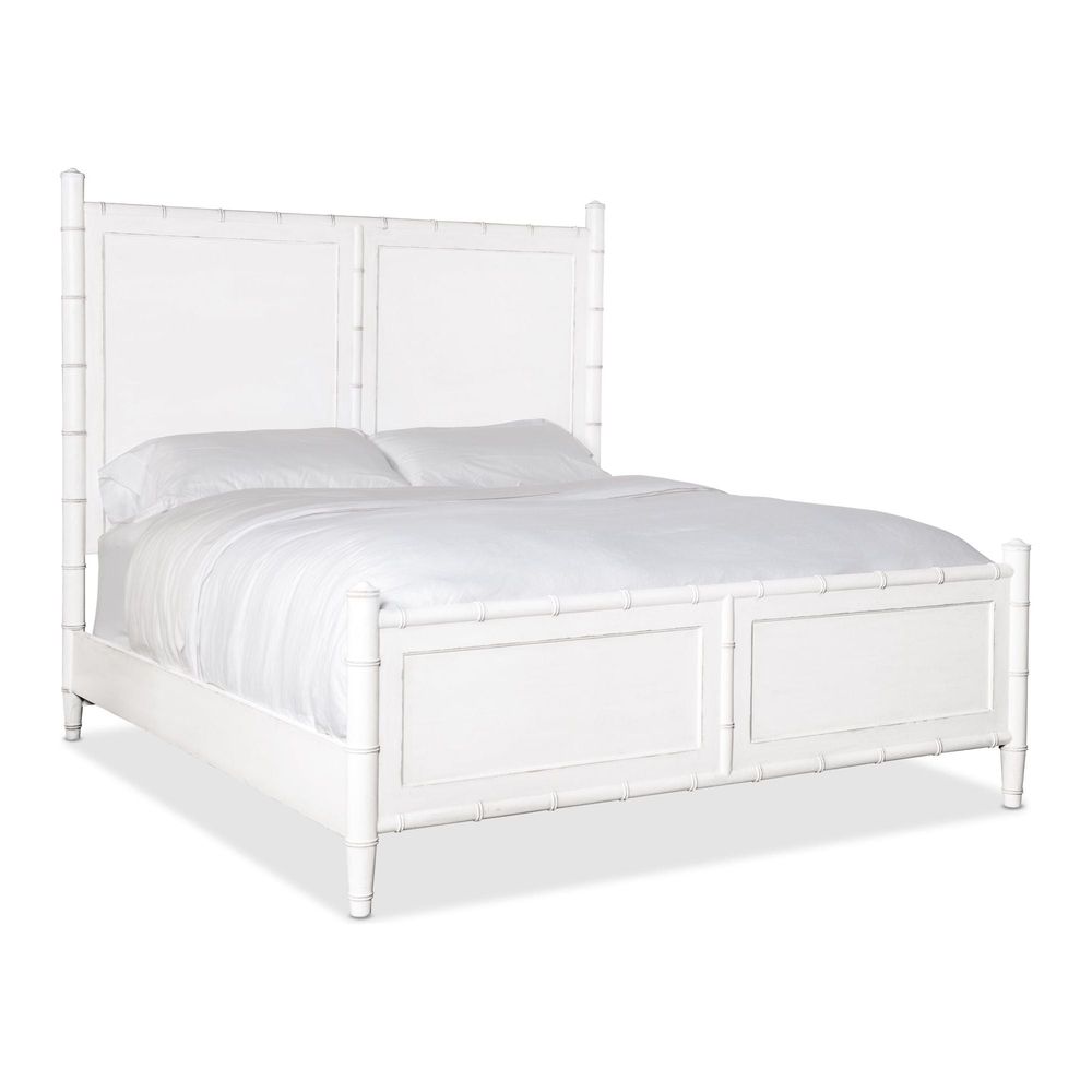 Beds Theodore California King Panel Bed - Whites/Creams/Beiges