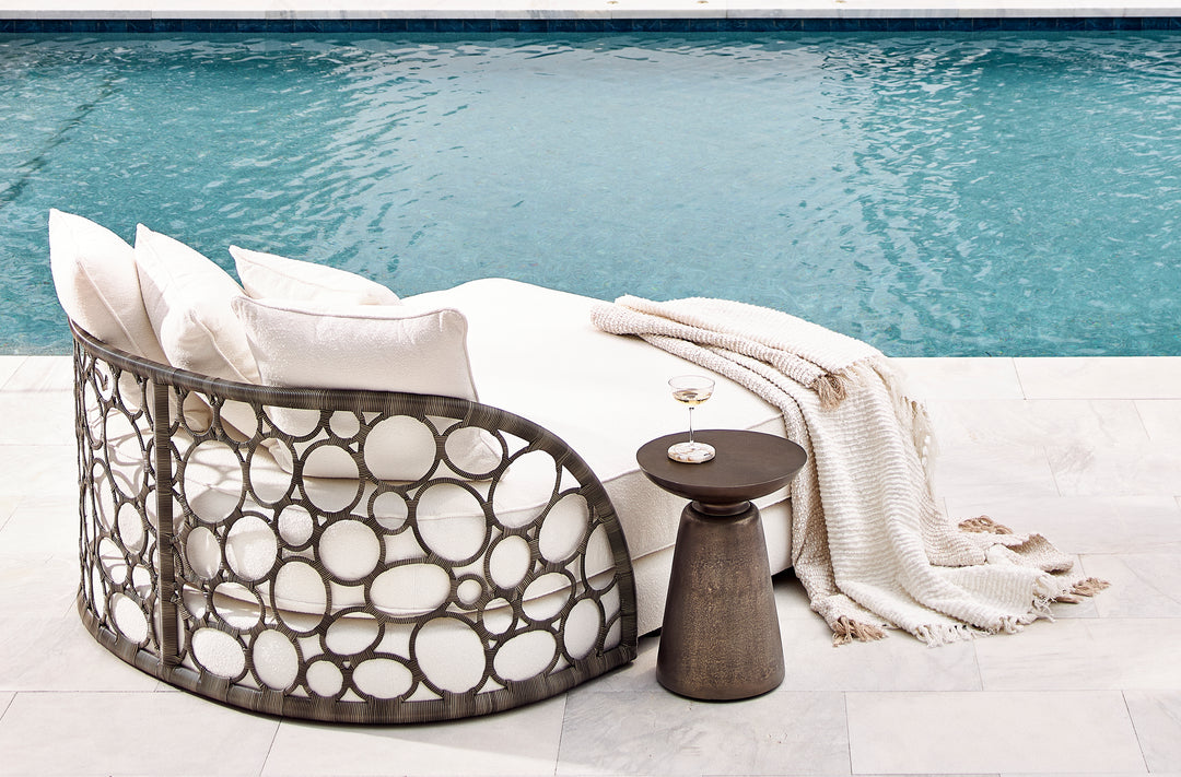 Catalan Outdoor Accent Table