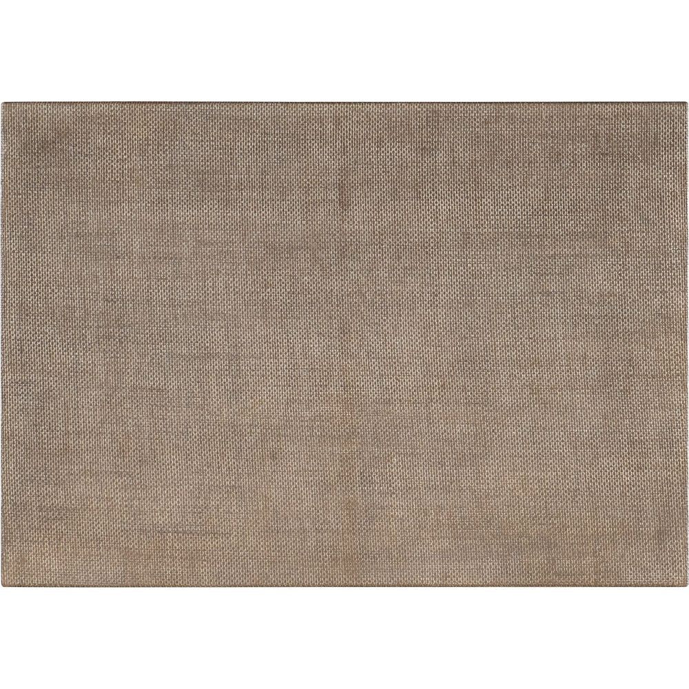 Modern Mood Two Drawer Metal Knob Nightstand - Dark Wood