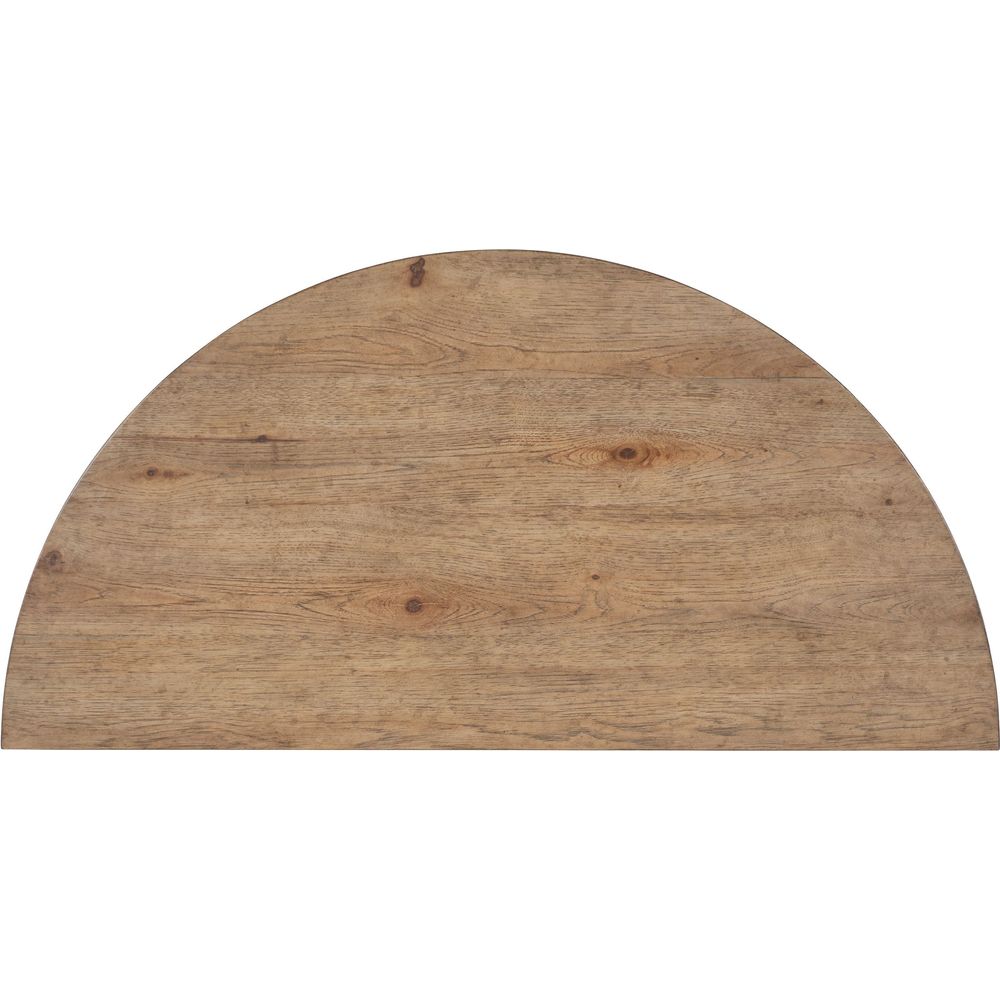 Vineyard Row Demilune Nightstand - Light Wood