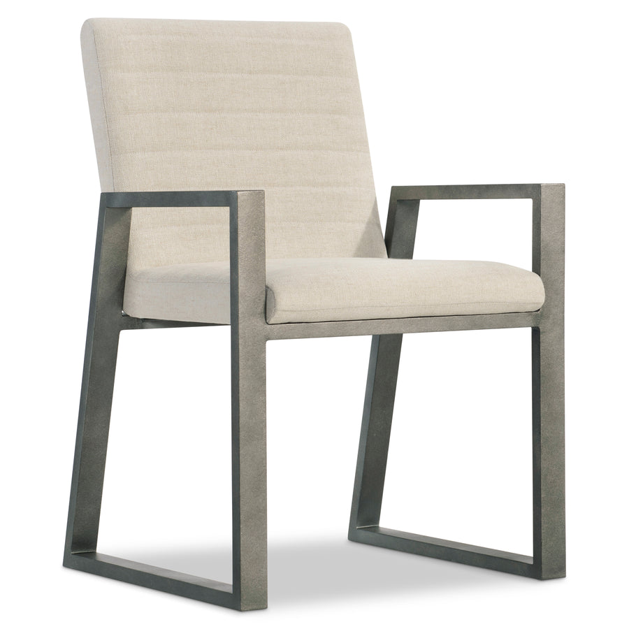 Tribeca Arm Chair with Sled Frame