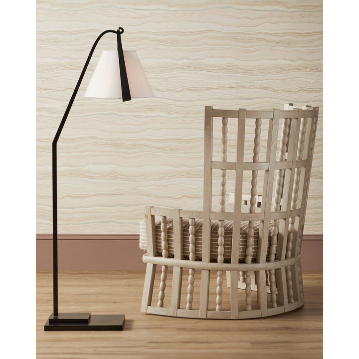 Frey Black Floor Lamp