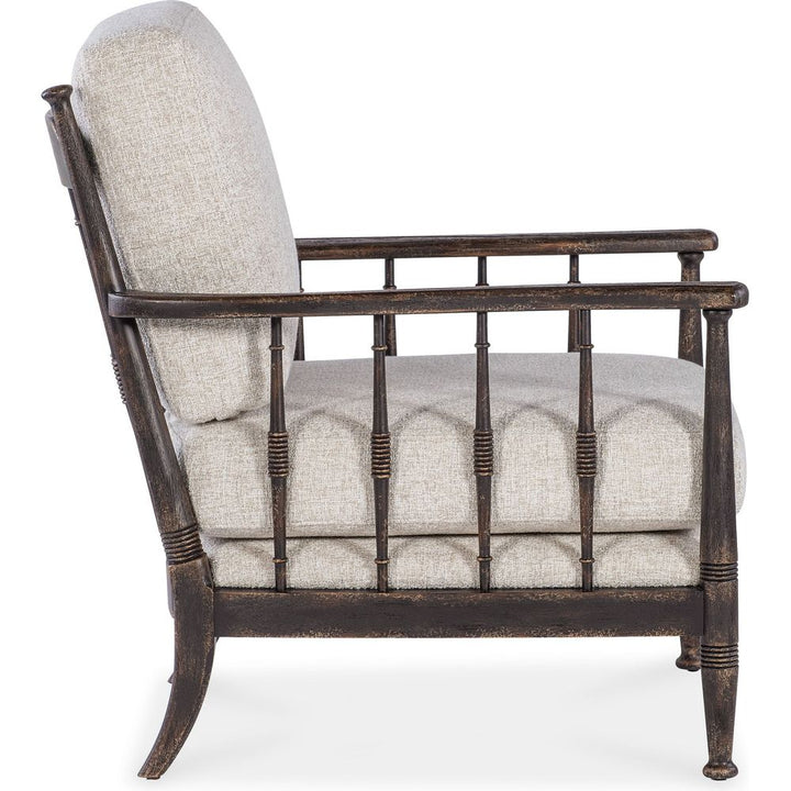 Prairie Upholstered Chair - Dark Wood