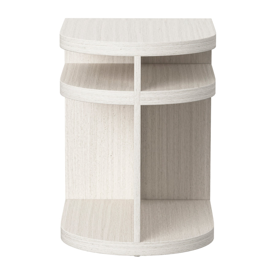 Stratum Side Table with Shelves