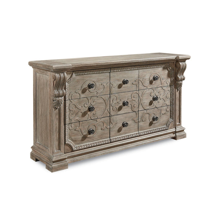 Arch Salvage Wren Dresser - Brown, Grey