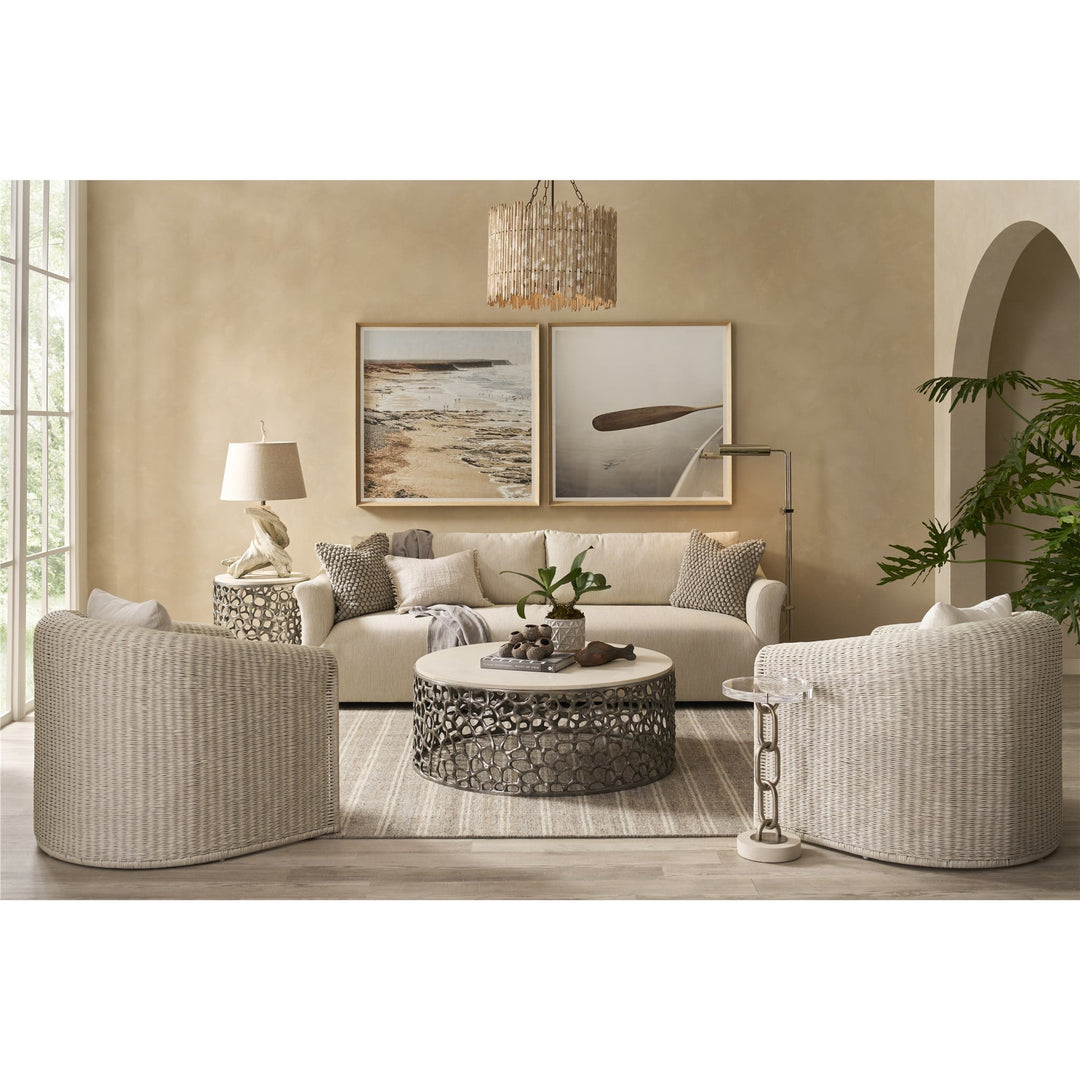 Coral Cocktail Table lifestyle angle
