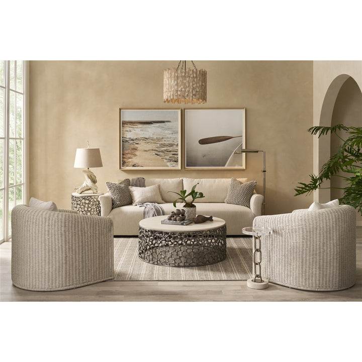 Coral Cocktail Table lifestyle angle
