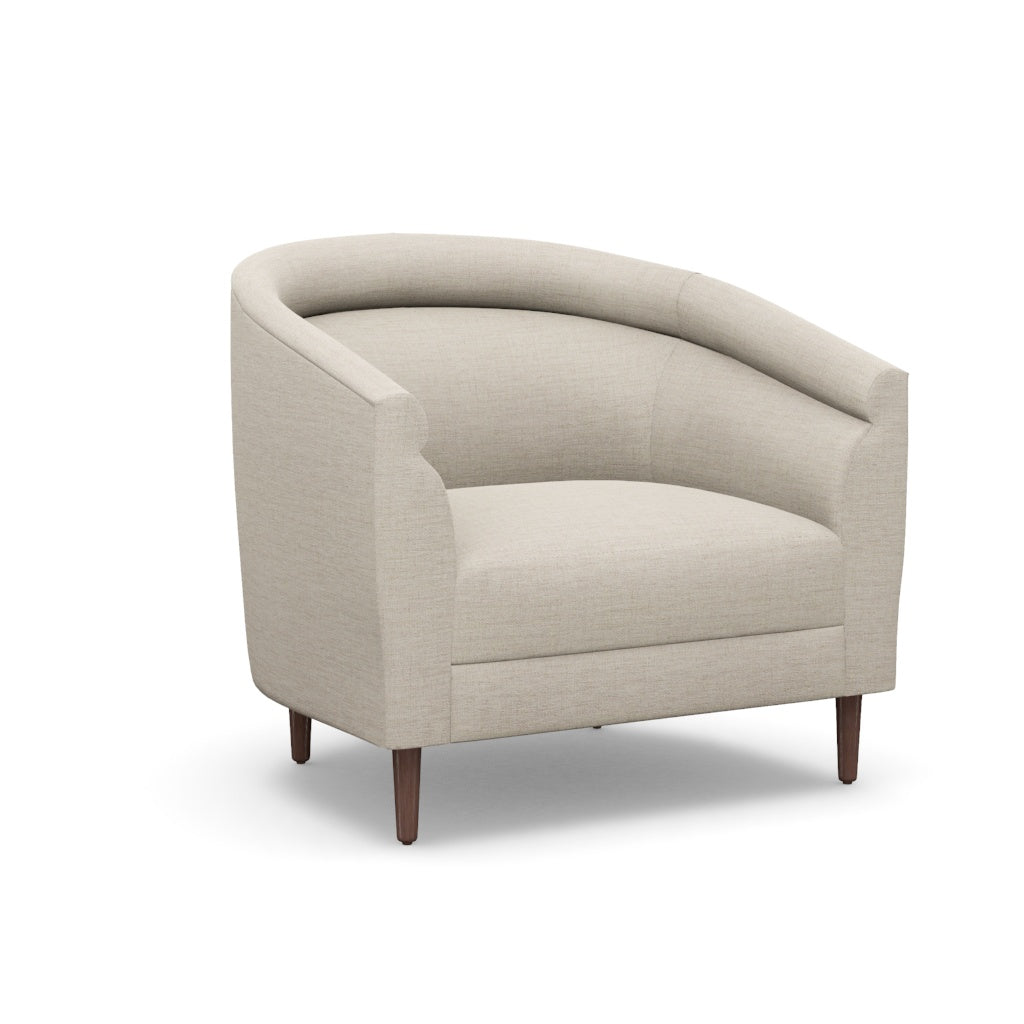 Interlude Home Capri Lounge Chair Bluff
