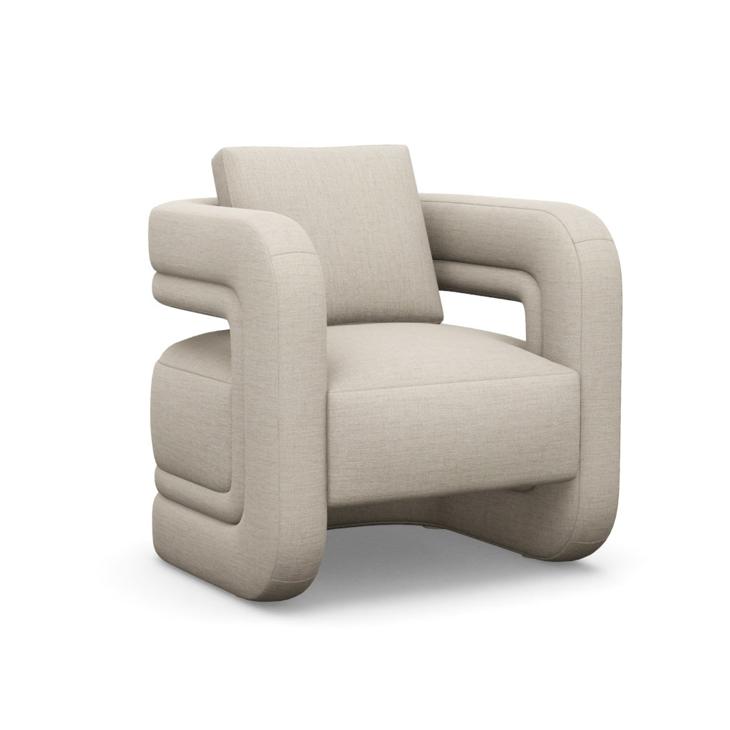 Interlude Home Scillia Chair Bluff