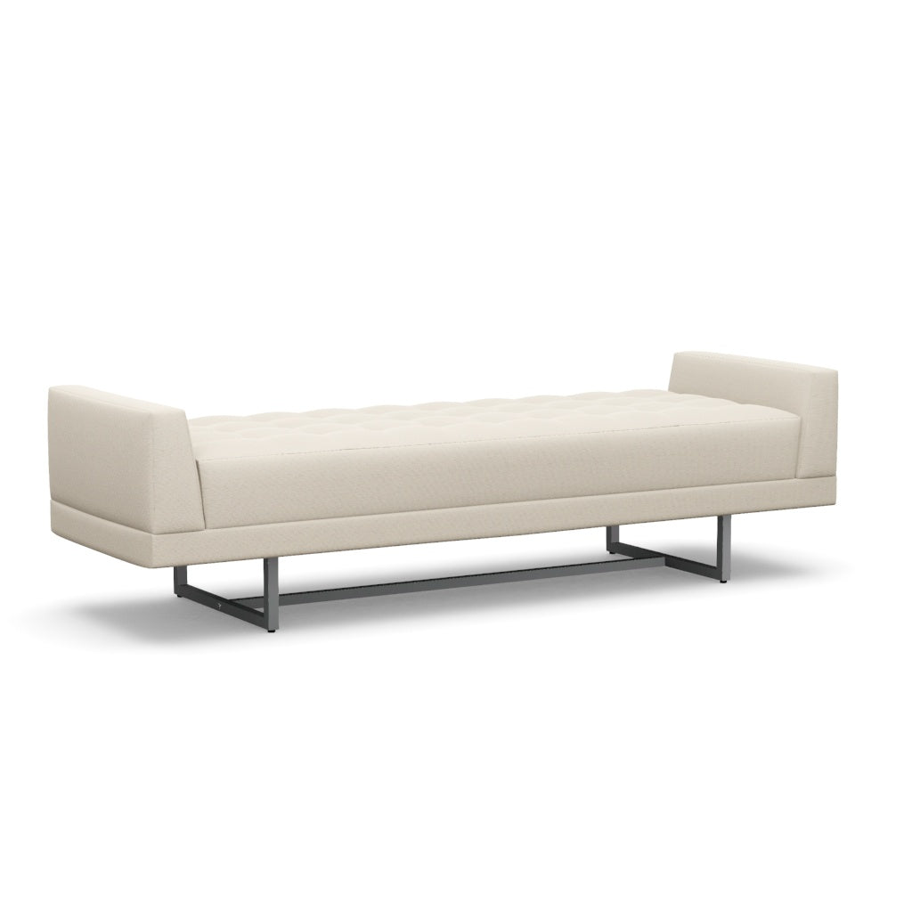 Interlude Home Luca King Bench Pearl
