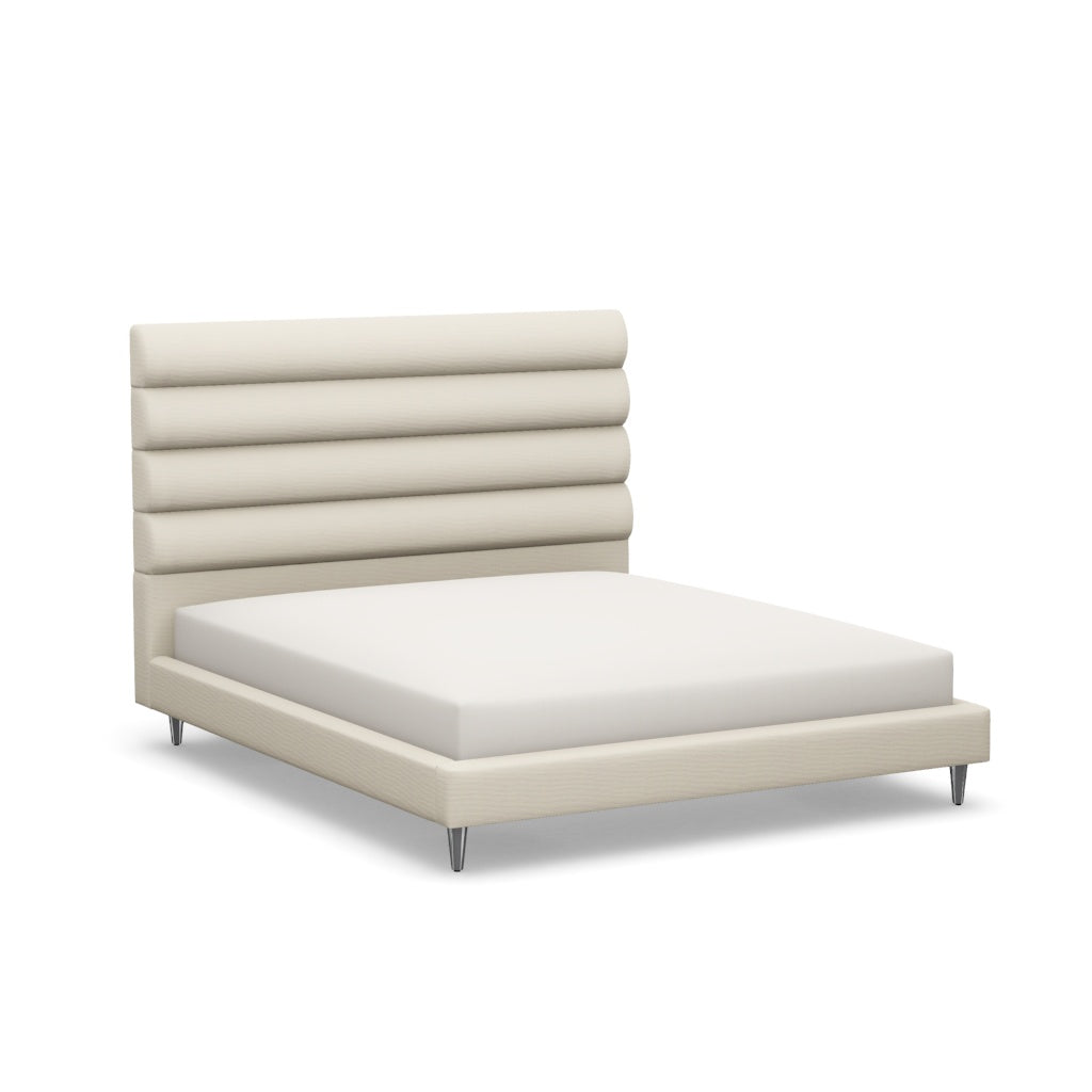 Interlude Home Channel California King Bed Pearl