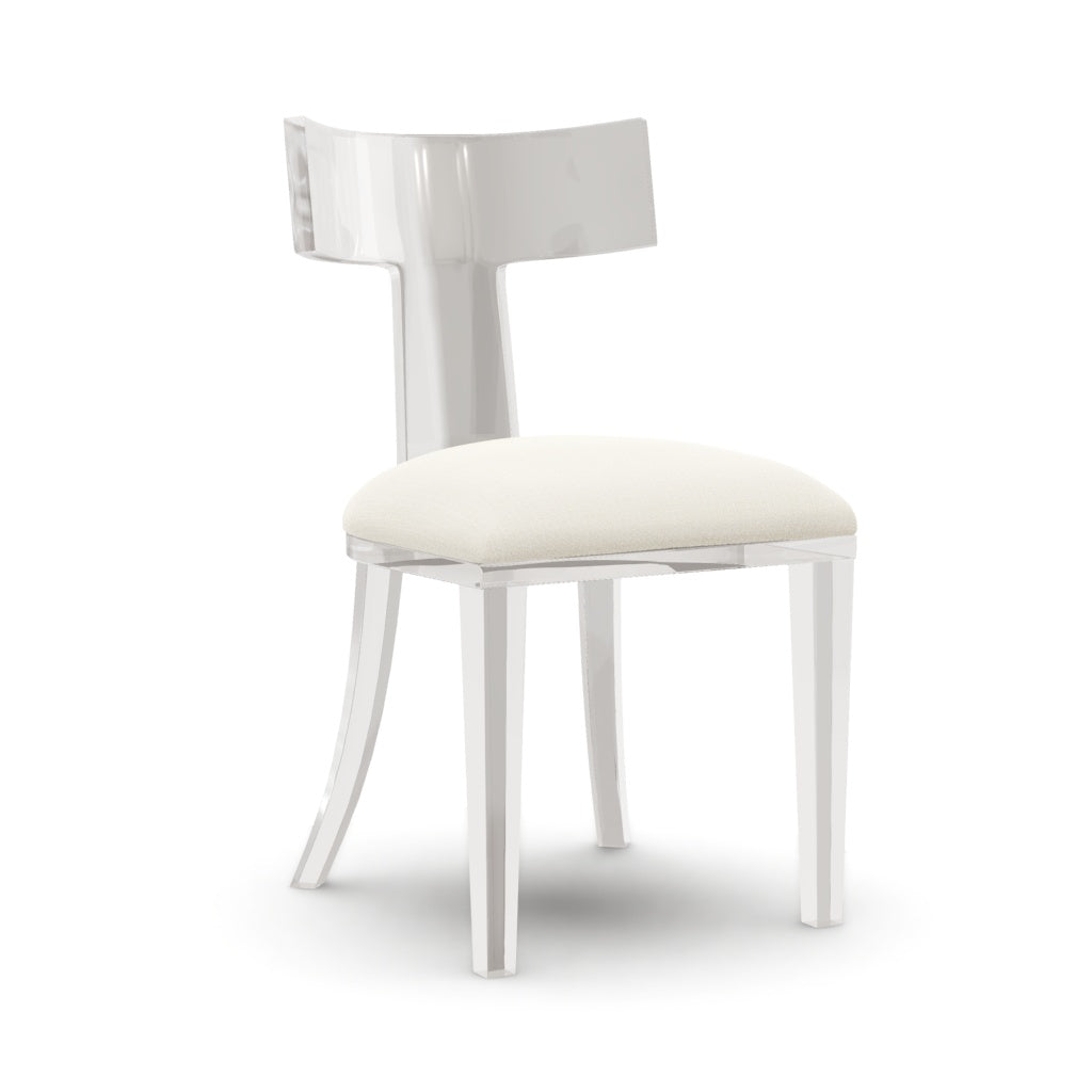 Interlude Home Tristan Acrylic Chair Dune