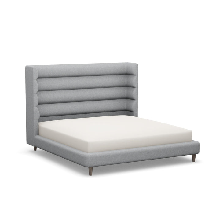 Interlude Home Ornette King Bed Grey