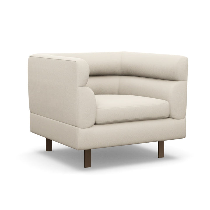 Interlude Home Ornette Chair Pearl