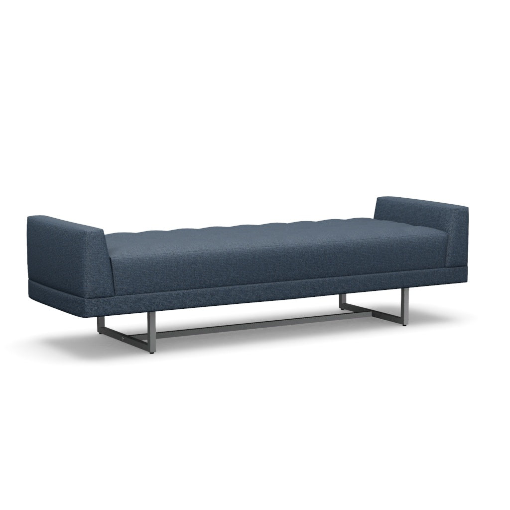 Interlude Home Luca King Bench Azure