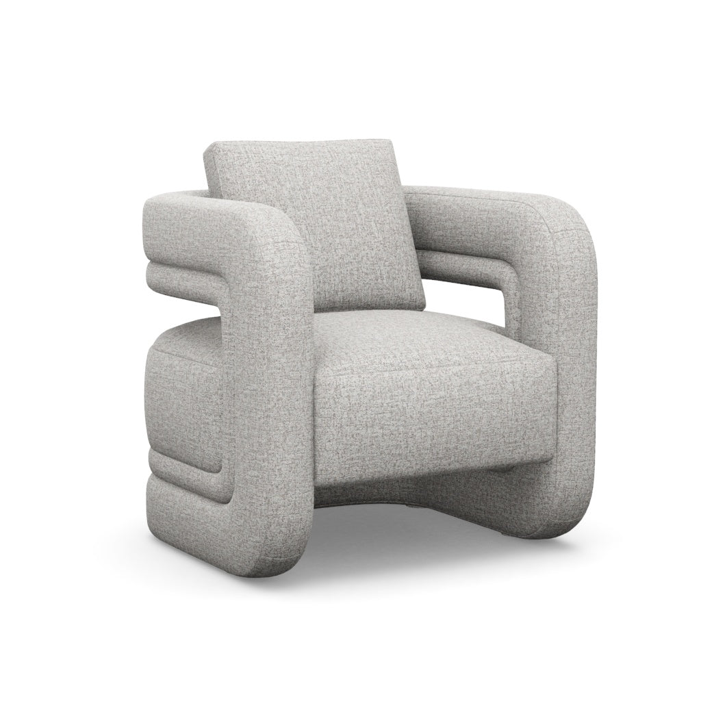 Interlude Home Scillia Chair Storm