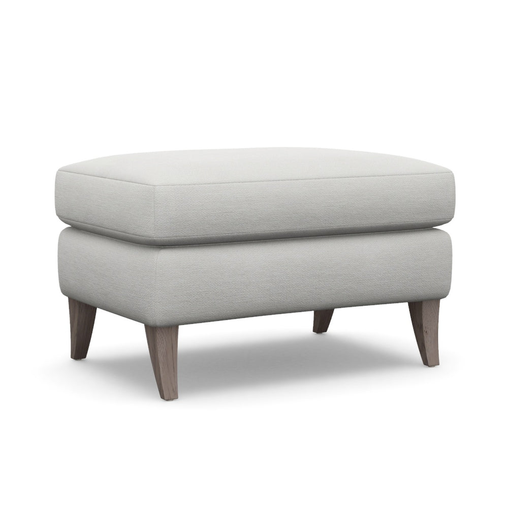 Interlude Home Kelsey Ottoman Fresco