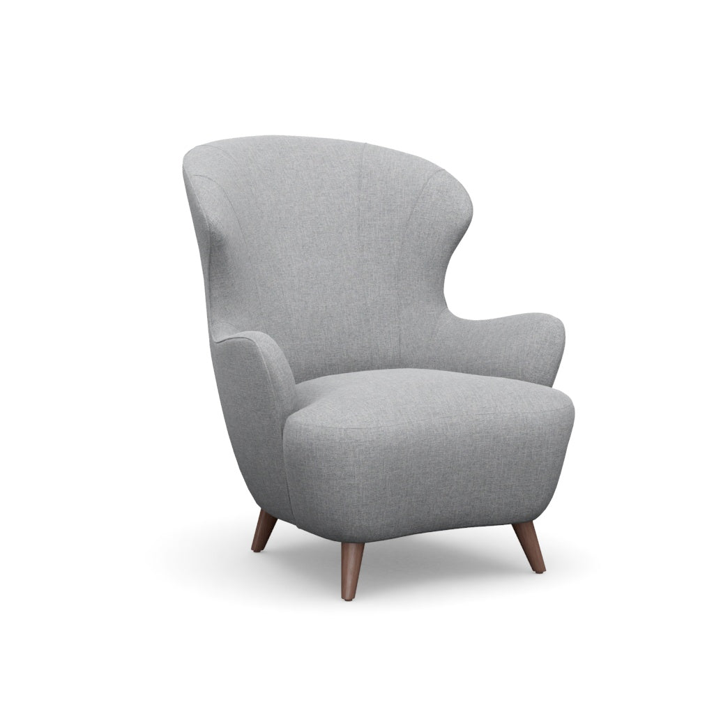Interlude Home Ollie Chair Grey