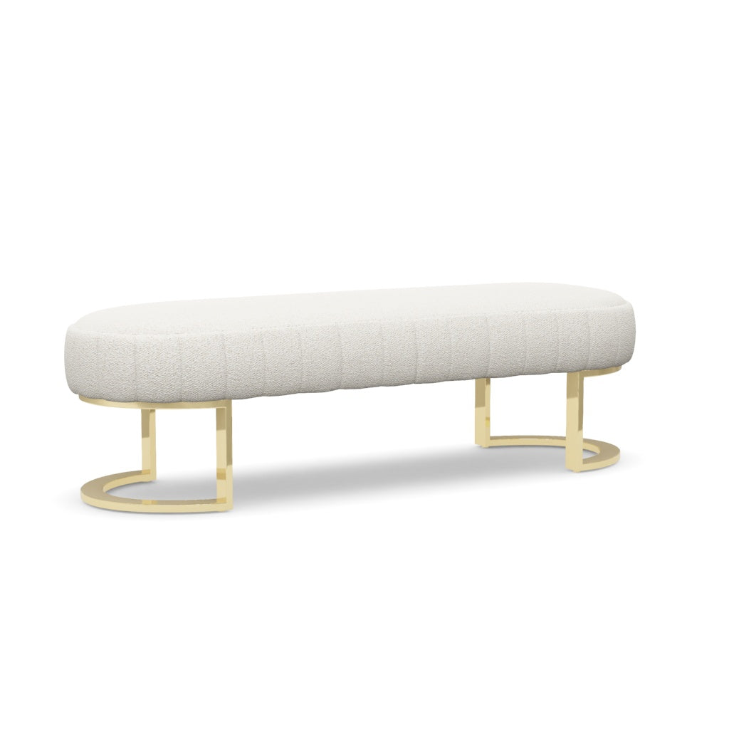 Interlude Home Harlow Bench Foam
