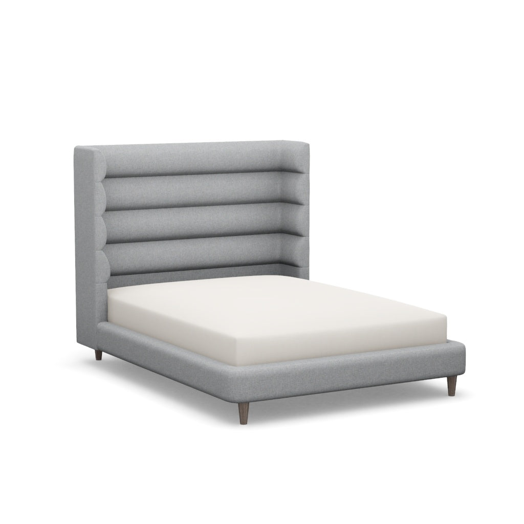 Interlude Home Ornette Queen Bed Grey