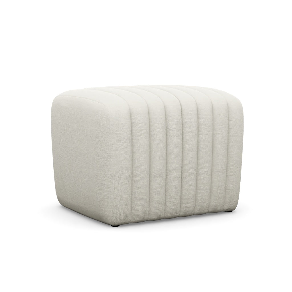 Interlude Home Channel Ottoman Shell