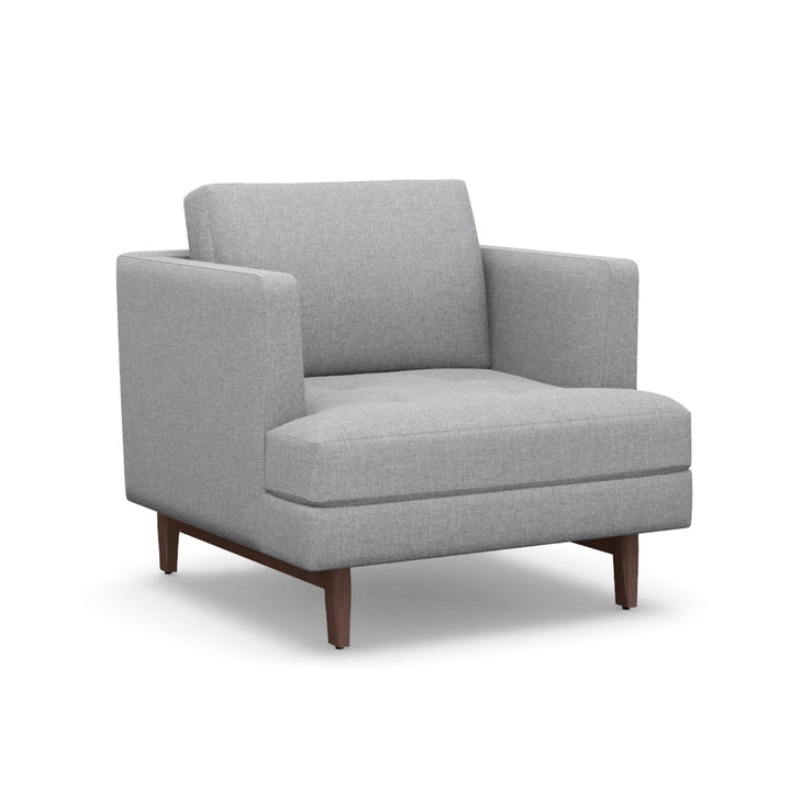 Interlude Home Ayler Chair Grey
