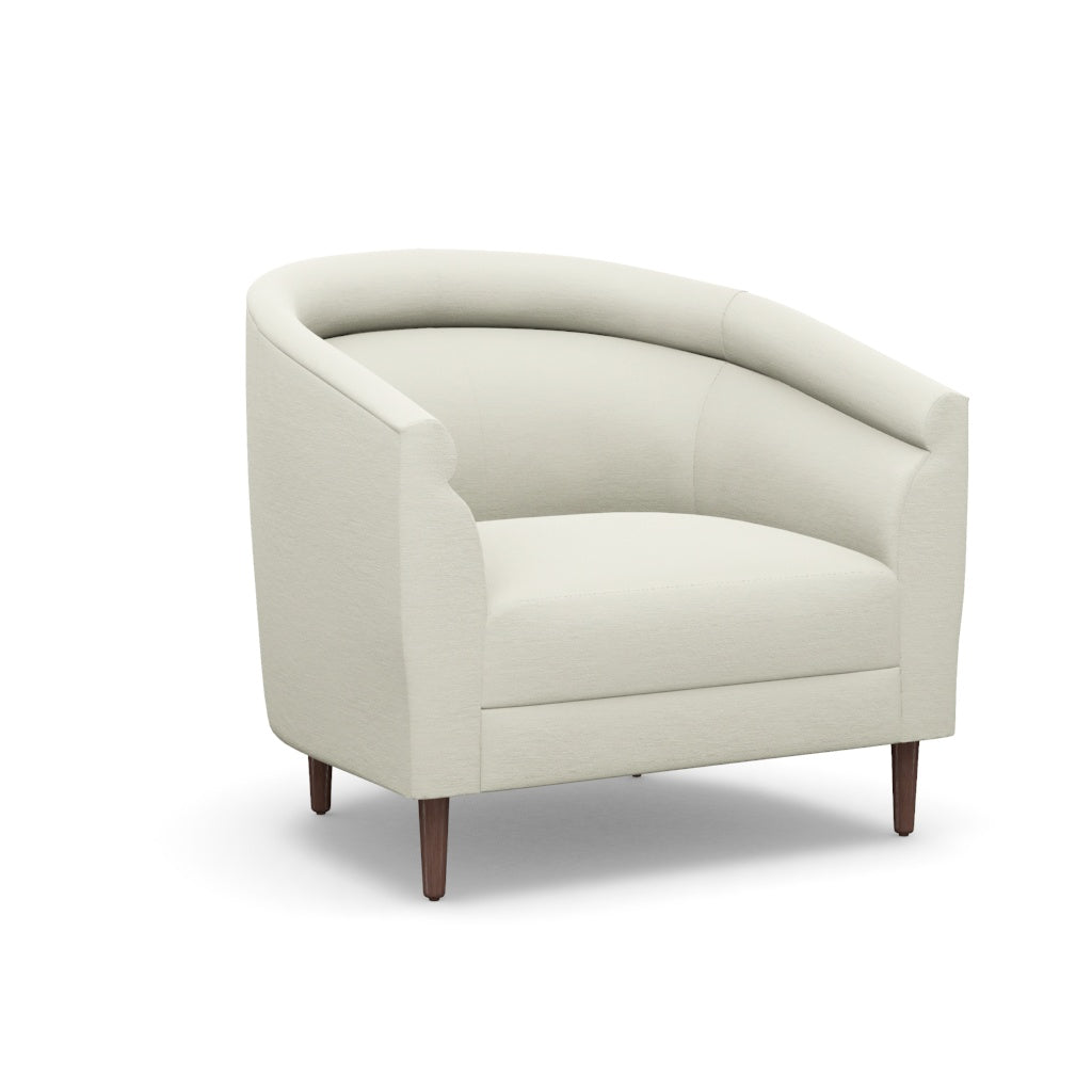 Interlude Home Capri Lounge Chair Pure