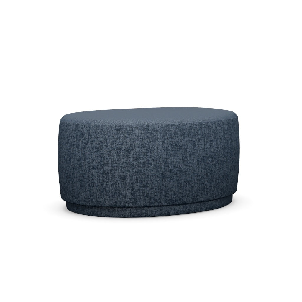 Interlude Home Dana Ottoman Azure