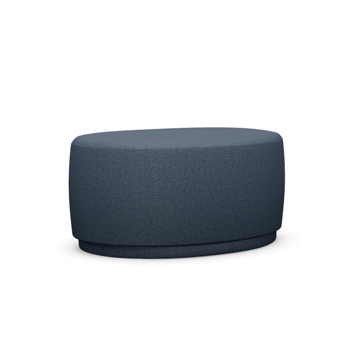 Interlude Home Dana Ottoman Azure