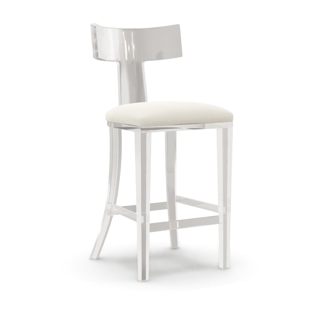 Interlude Home Tristan Acrylic Counter Stool Shell