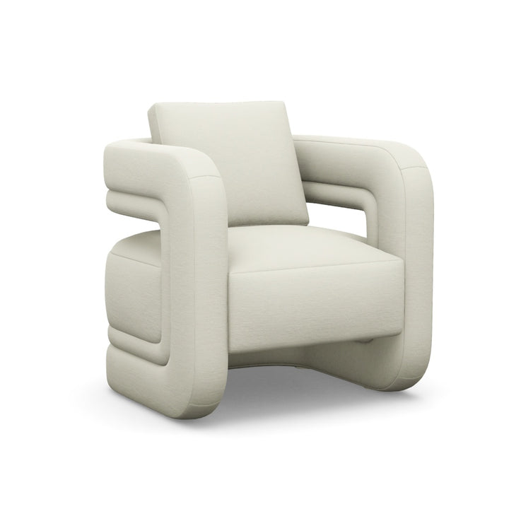 Interlude Home Scillia Chair Pure