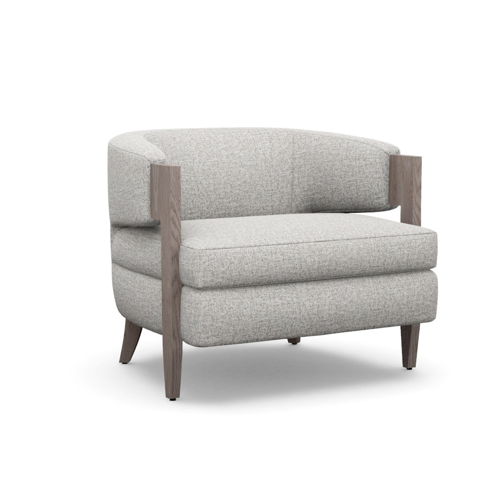 Interlude Home Kelsey Grand Chair Storm