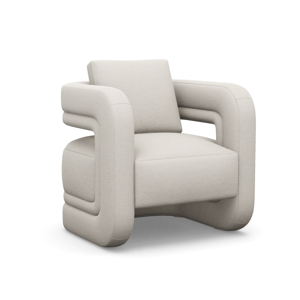 Interlude Home Scillia Chair Cameo