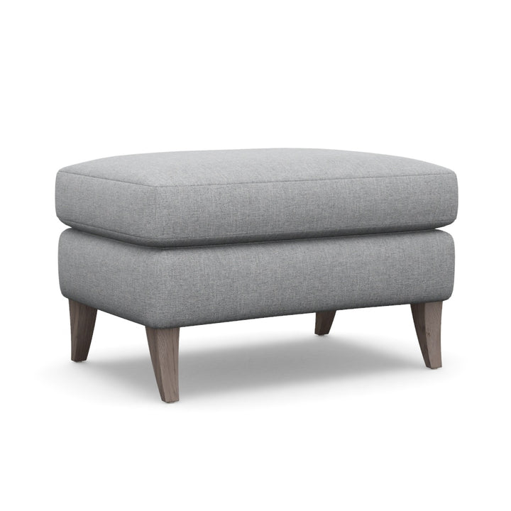 Interlude Home Kelsey Ottoman Grey