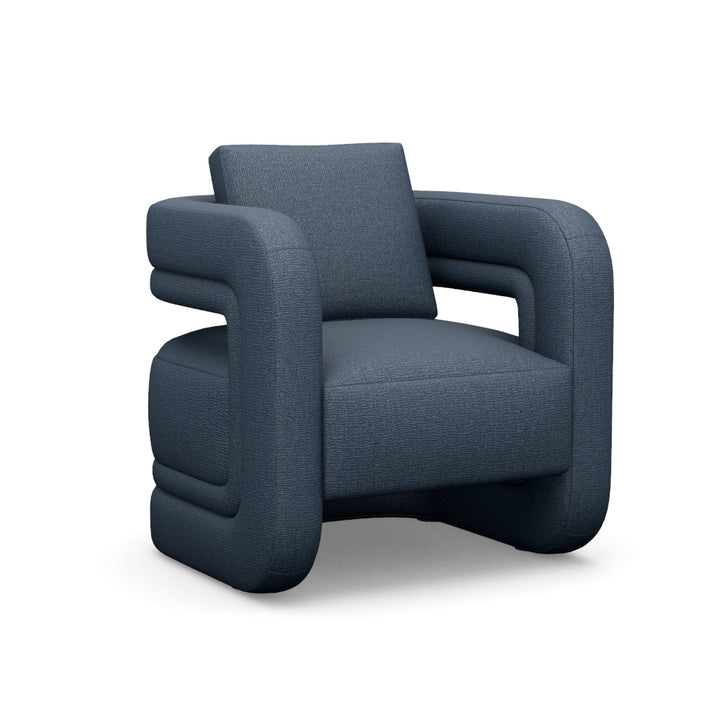 Interlude Home Scillia Chair Azure