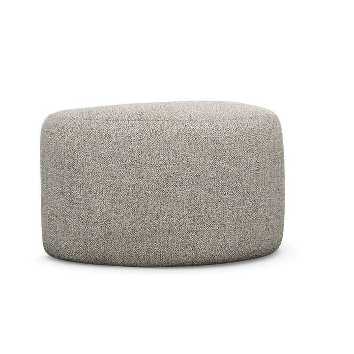 Interlude Home Carlisle Left Ottoman Rock