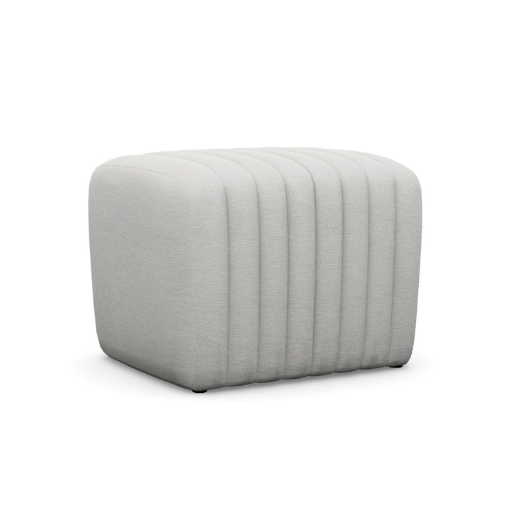Interlude Home Channel Ottoman Fresco