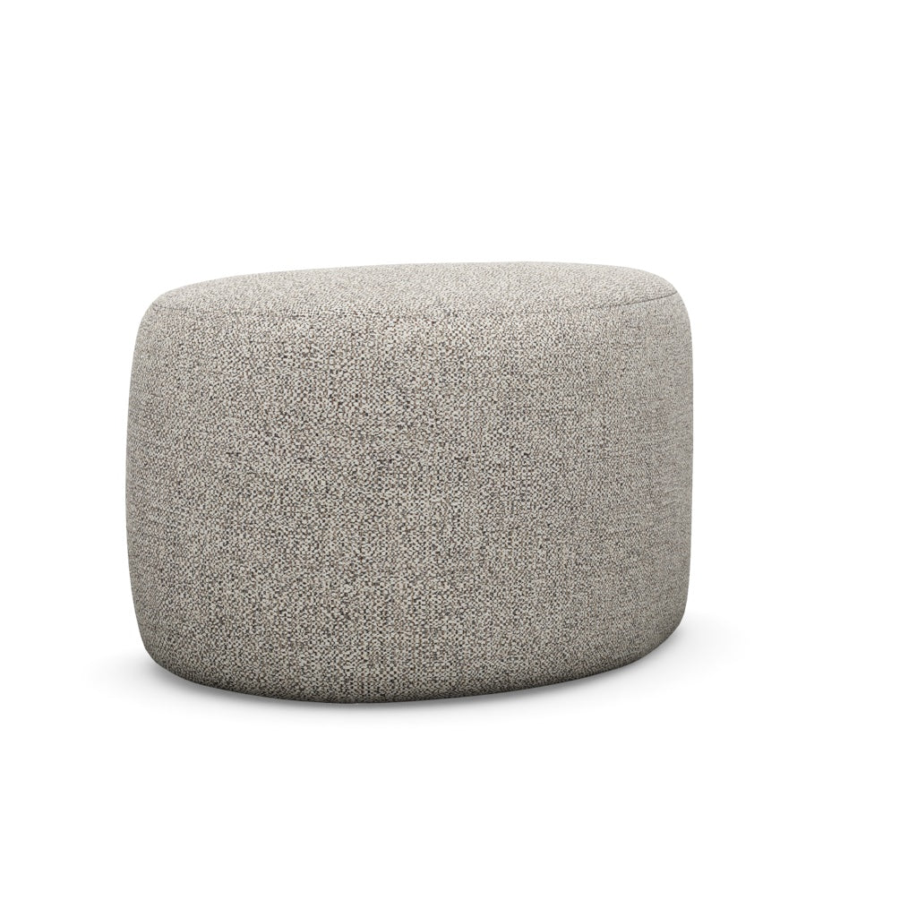 Interlude Home Carlisle Right Ottoman Rock