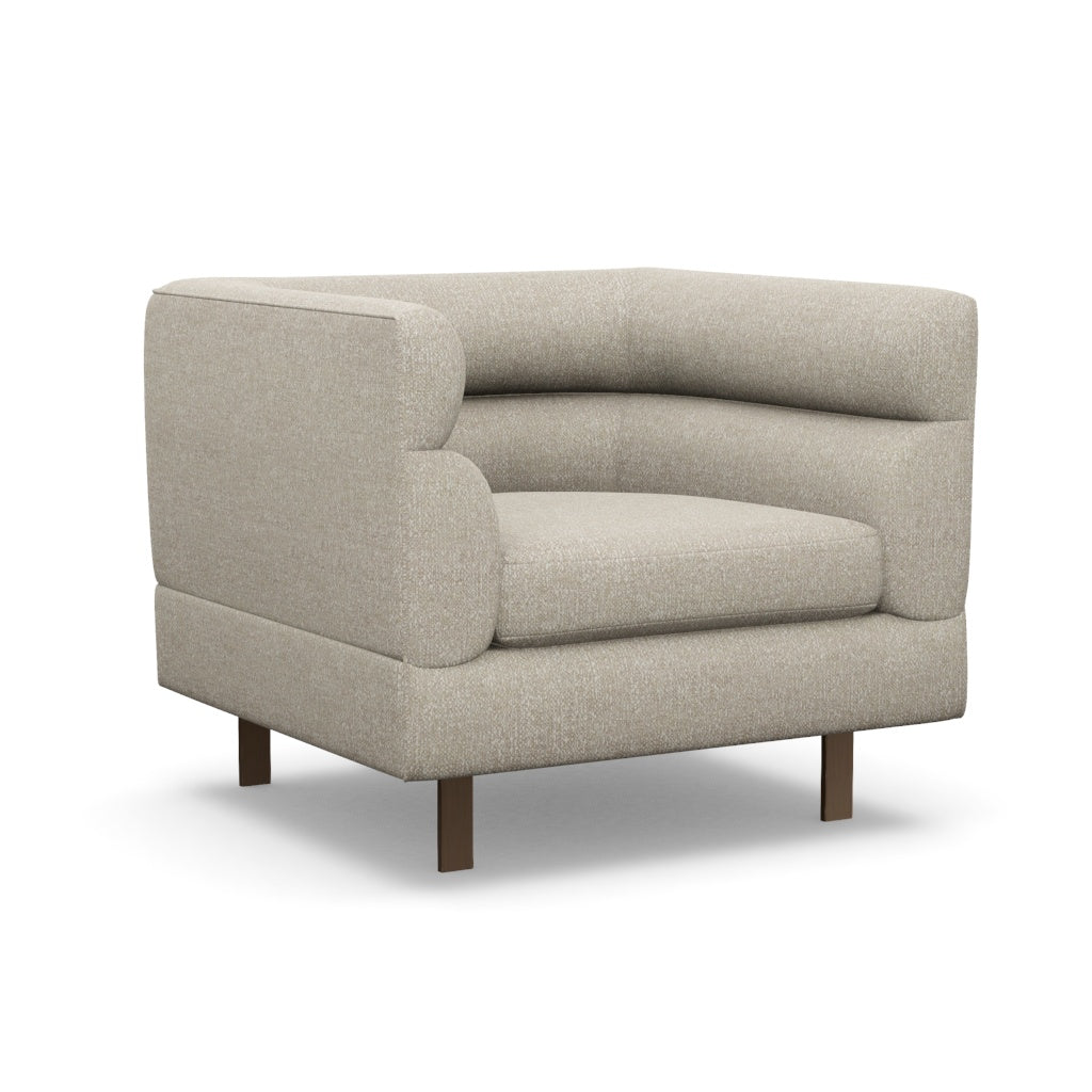 Interlude Home Ornette Chair Wheat
